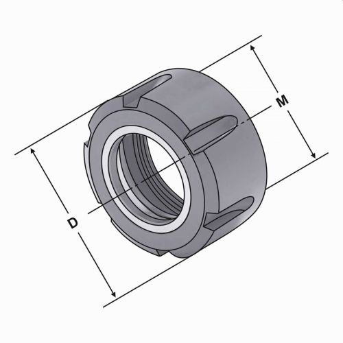 Кронштейны с подшипником ER25 2-16 DIN 6499 (ISO 15488)