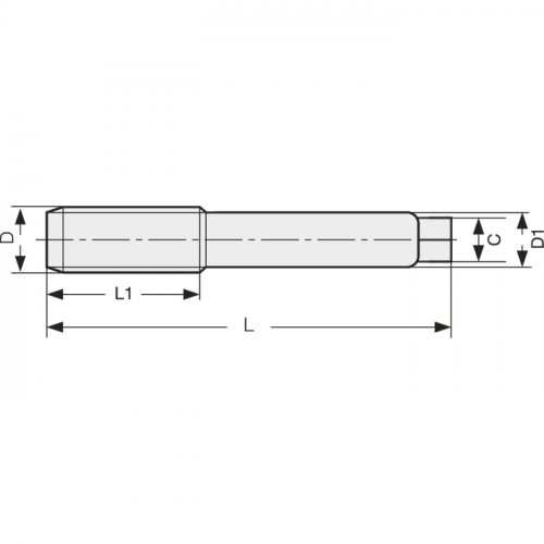 Метчик 40° M14, HSS-E